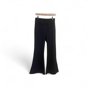 Halara Black Flared High Waist Pants Sz.L